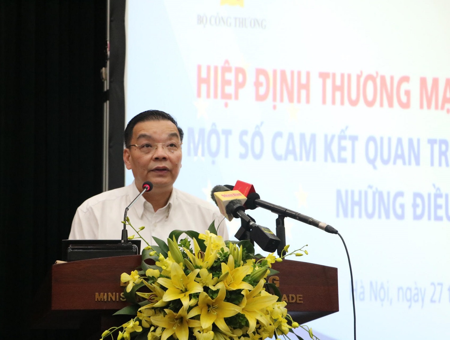 Bộ trưởng Chu Ngọc Anh: EVFTA là động lực thúc đẩy chuyển giao công nghệ cao
