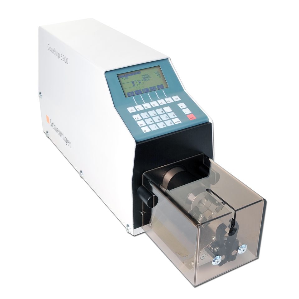 Cung cấp Schleuniger CoaxStrip 5300– Schleuniger Việt Nam