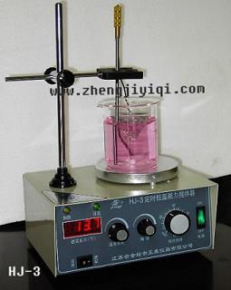 Máy khuấy từ gia nhiệt có hiển thị nhiệt độ - Model: HJ - 3