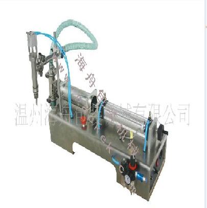 Máy chiết  rót dịch sệt 1 vòi  bán  tự động