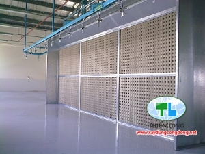 D&acirc;y chuyền th&aacute;p sơn kh&ocirc; c&ocirc;ng nghiệp