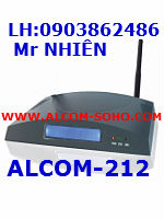 Máy fax di động không dây du lịch ALCOM AL-218 dùng trên ô tô