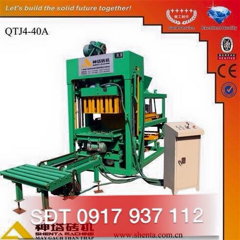 Máy sản xuất gạch cơ khí ép rung