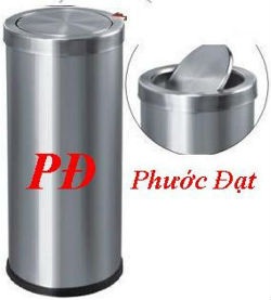 Thùng rác inox đạp chân 5 lít
