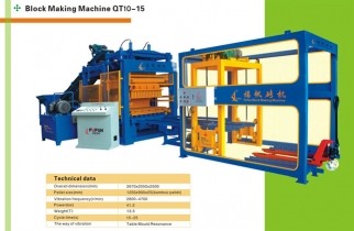 Dây chuyền sản xuất gạch không nung bê tông cốt liệu QT10-15