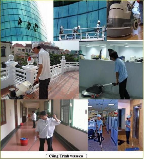 Dịch vụ vệ sinh trường học, bệnh viện