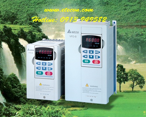 Biến tần Delta cho tải nặng VFD-B