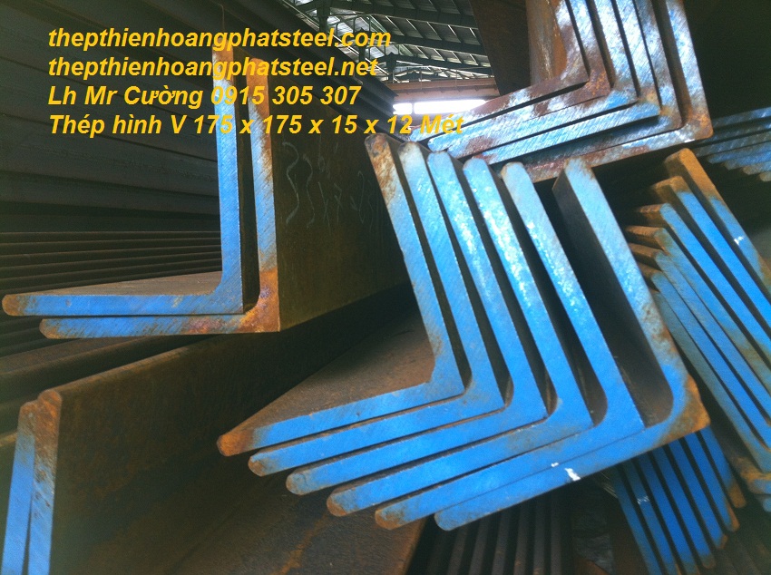 Th&eacute;p h&igrave;nh V chữ V ., V 175 x 175 x 12 x 12 M&eacute;t
