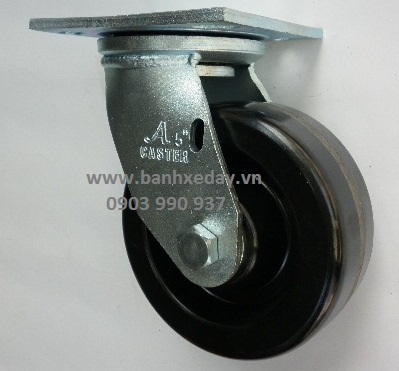 Bánh xe Phenilic chịu nhiệt càng thép A Caster