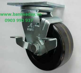 Bánh xe Phenilic chịu nhiệt càng thép A Caster