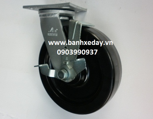 Bánh xe Phenilic chịu nhiệt càng thép A Caster
