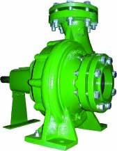 Máy bơm ly tâm trục ngang đầu rời