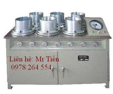 Máy xác định độ thấm nước của bê tông - xác định đồng thời 6 mẫu