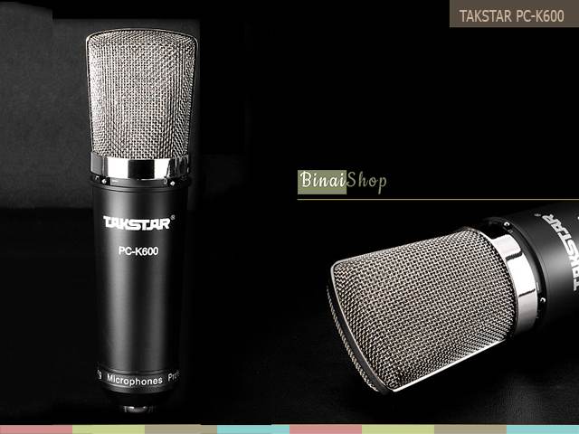 Micro thu âm condenser cao cấp Takstar PC-K600 (Suite)