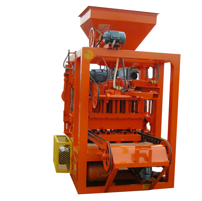 Máy sản xuất gạch không nung bán tự động QT4-24B