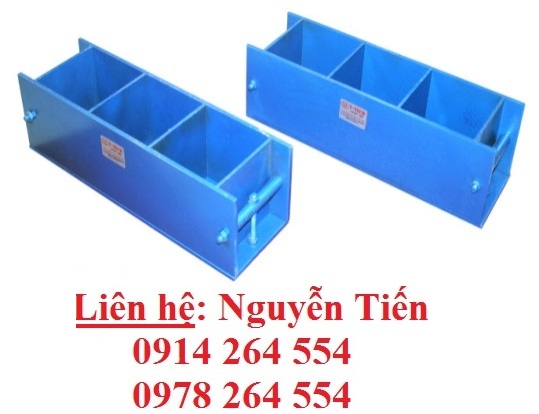 Khuôn đúc mẫu bê tông lập phương 150x150x150mm kép 3