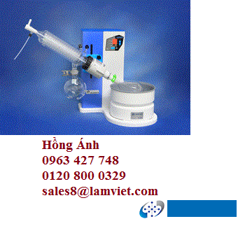 Máy cô quay dạng nghiêng có điều chỉnh áp suất HS-2005S
