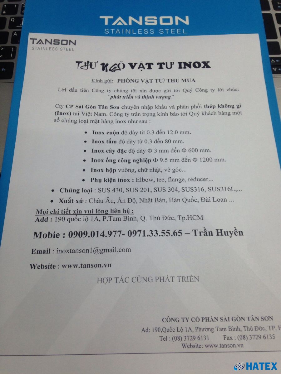 Inox tấm - Inox cuộn