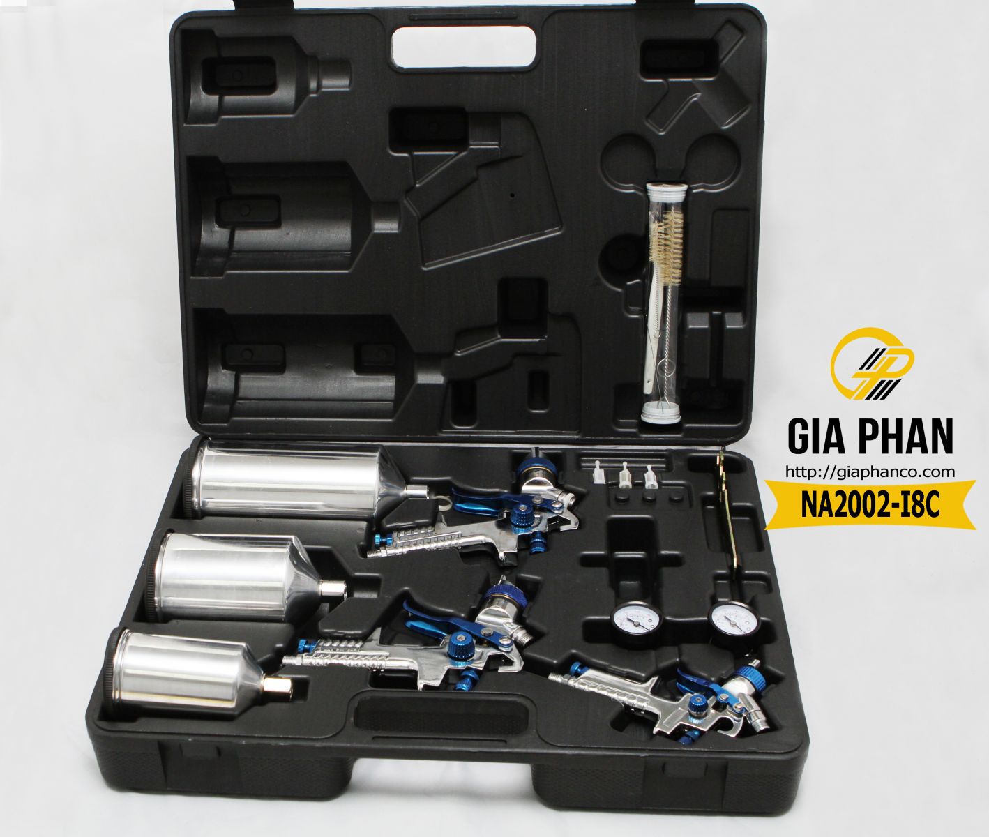 Súng phun sơn NAVITE NA2002-I8C (KIT)