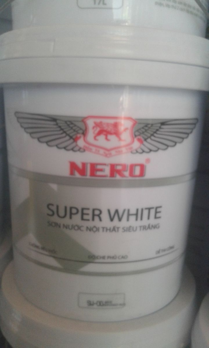 NERO SUPER WHITE Sơn nước nội thất siêu trắng