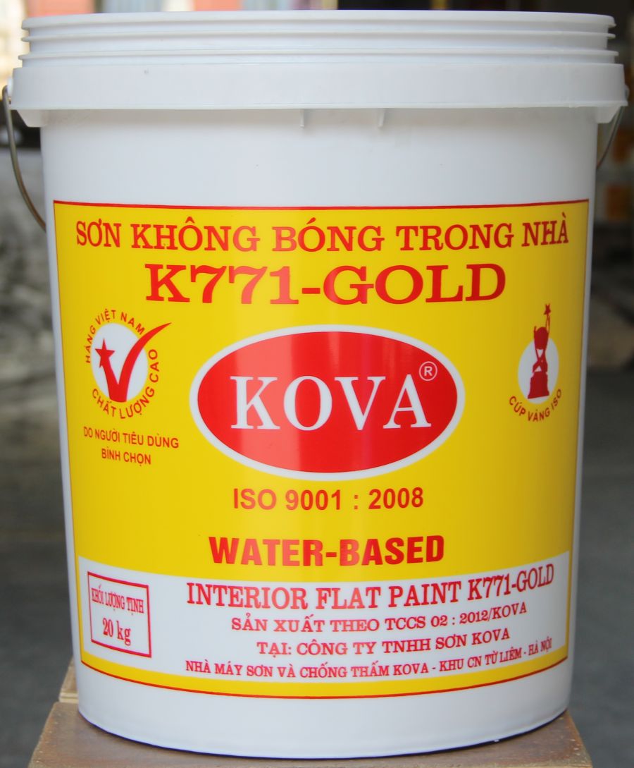 Sơn kh&ocirc;ng b&oacute;ng trong nh&agrave;