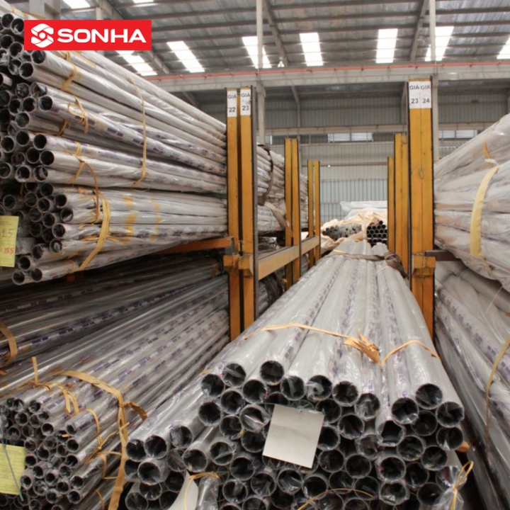 Ống inox trang trí Sơn Hà