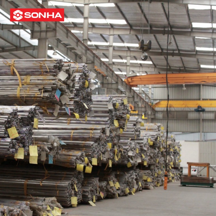 Ống inox trang trí Sơn Hà