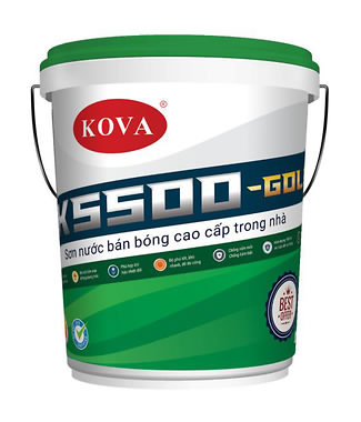 K5500-GOLD sơn bán bóng cao cấp trong nhà