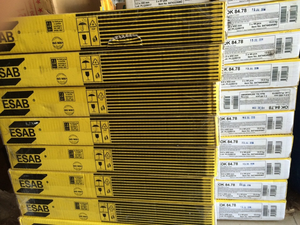 Que hàn esab OK84.78, cobalarc CR70