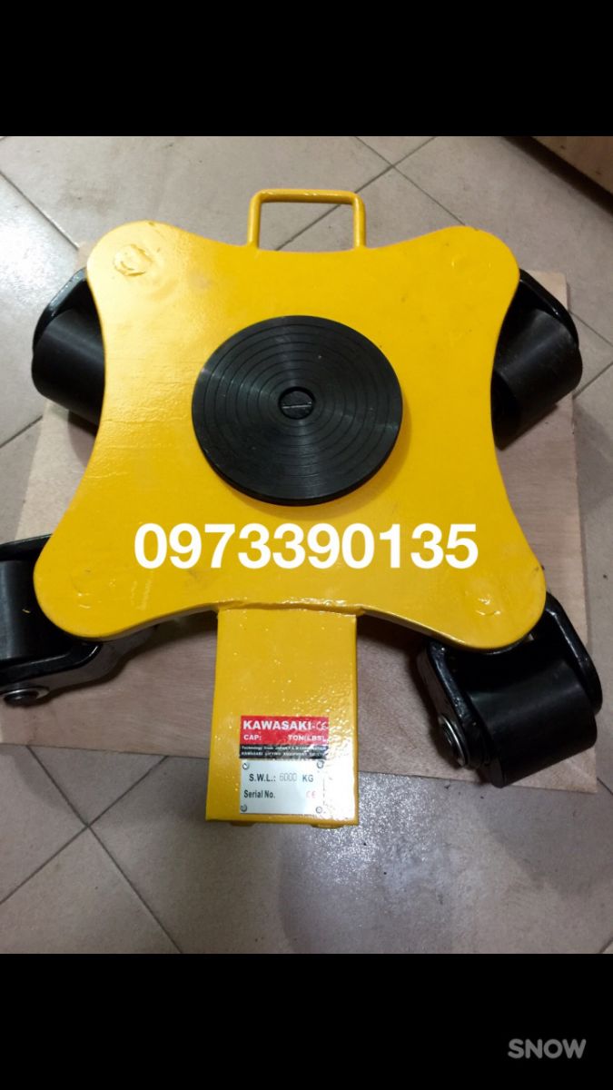 Rùa xoay 360 độ, rùa chuyển hàng xoay 360 độ 3 tấn KAWASAKI