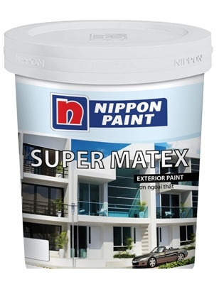 Sơn trắng ngoại thất NIPPON Super Matex 9102 White - 18L