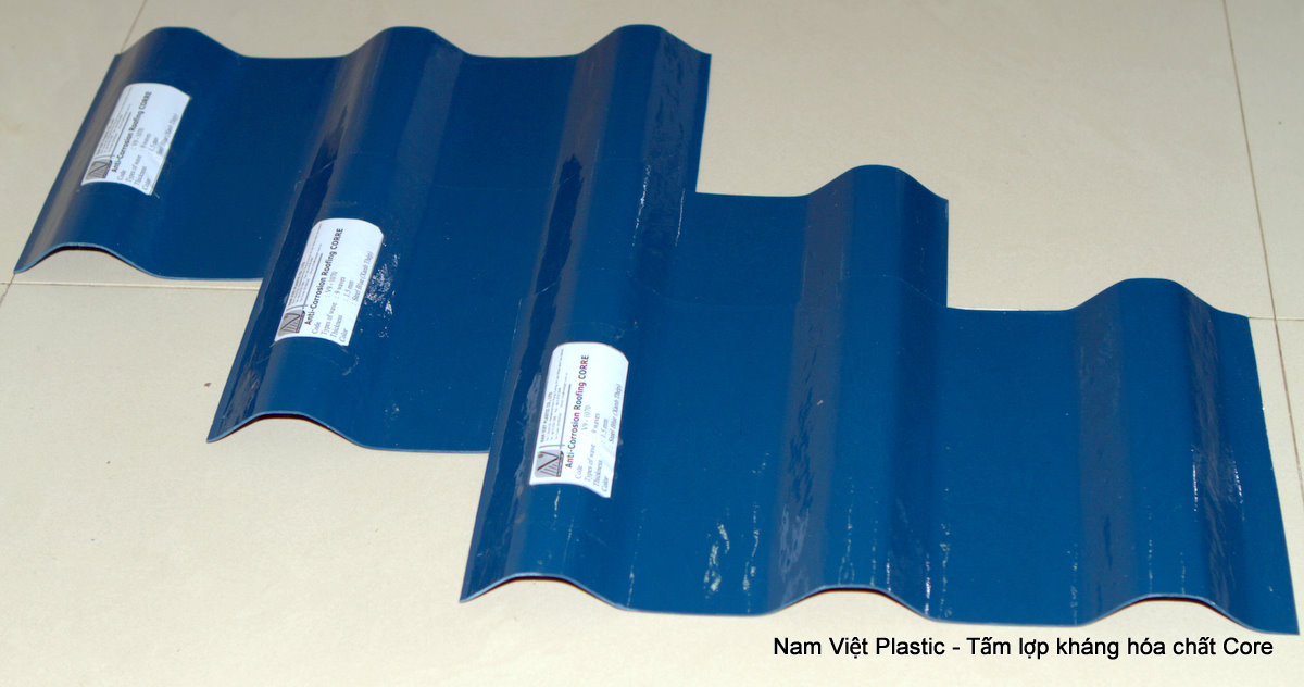 Tấm lợp composite chống ăn mòn CORRE