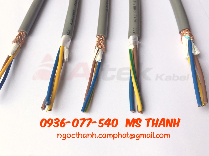 Cáp điều khiển SH-500 3G 0.75MM2 Altek Kabel