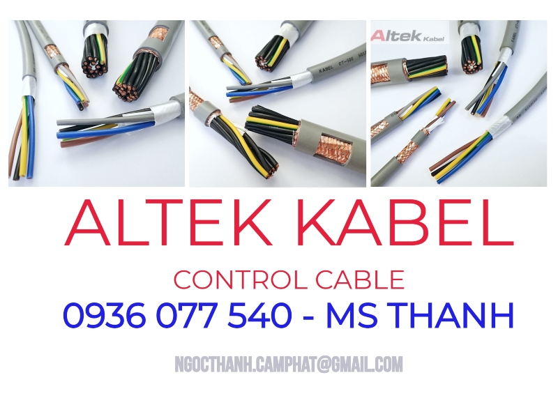 Cáp điều khiển, nhãn hiệu Altek kabel (Đức), kho hàng tại HCM, phân phối toàn quốc giá tốt
