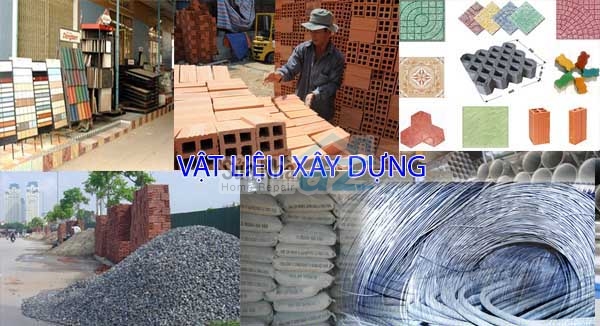 Vật liệu xây dựng các loại