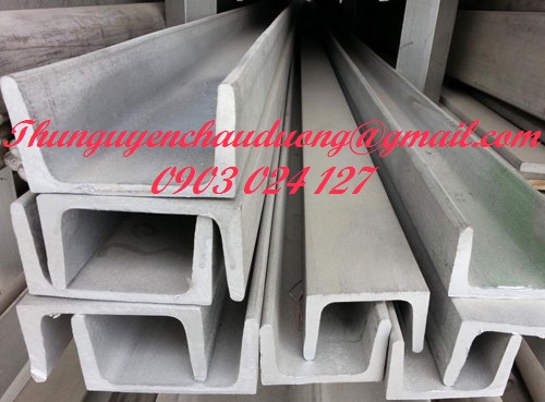Thanh U inox SUS201, SUS304, SUS316L