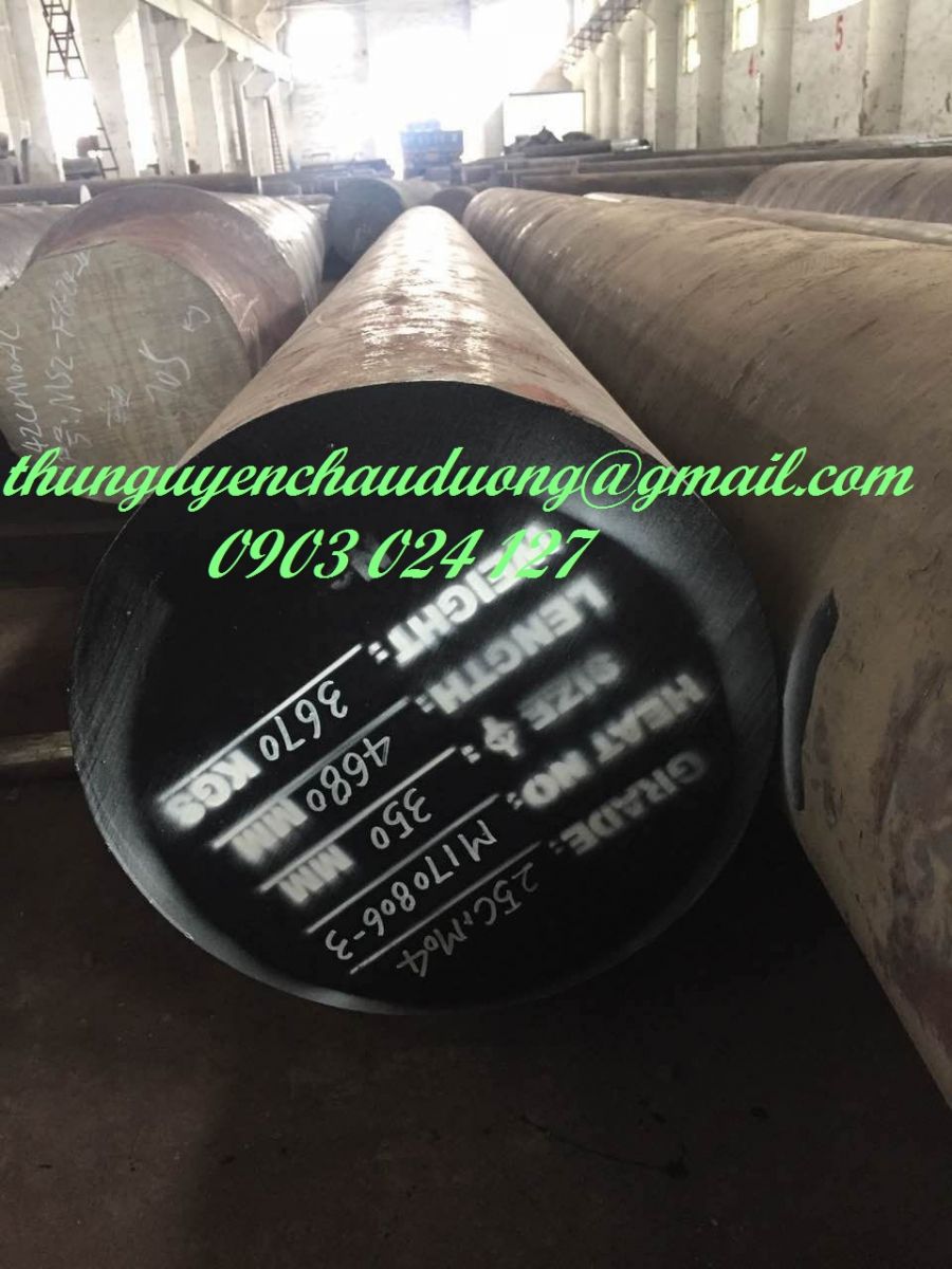 THÉP RÈN CHẾ TẠO 25CrNiMo4, 5CrNiMo, 38CrMoAL, 39CrNiMo3