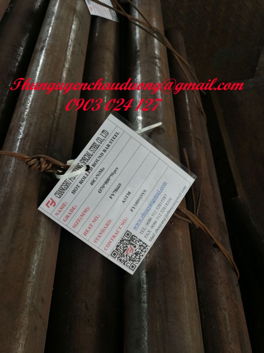Thép tròn hợp kim 40CrNiMoA