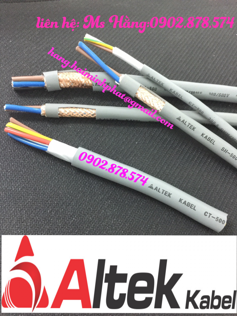 Dây cáp điện điều khiển nhập khẩu Altek Kabel