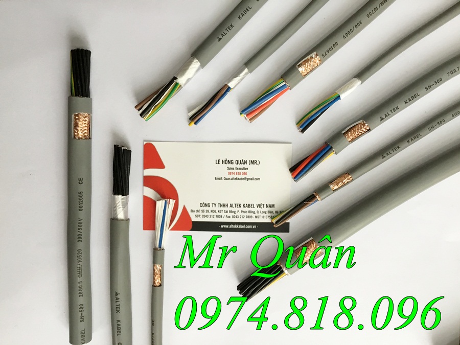 Cáp điều khiển lõi mềm Altek Kabel - Đức