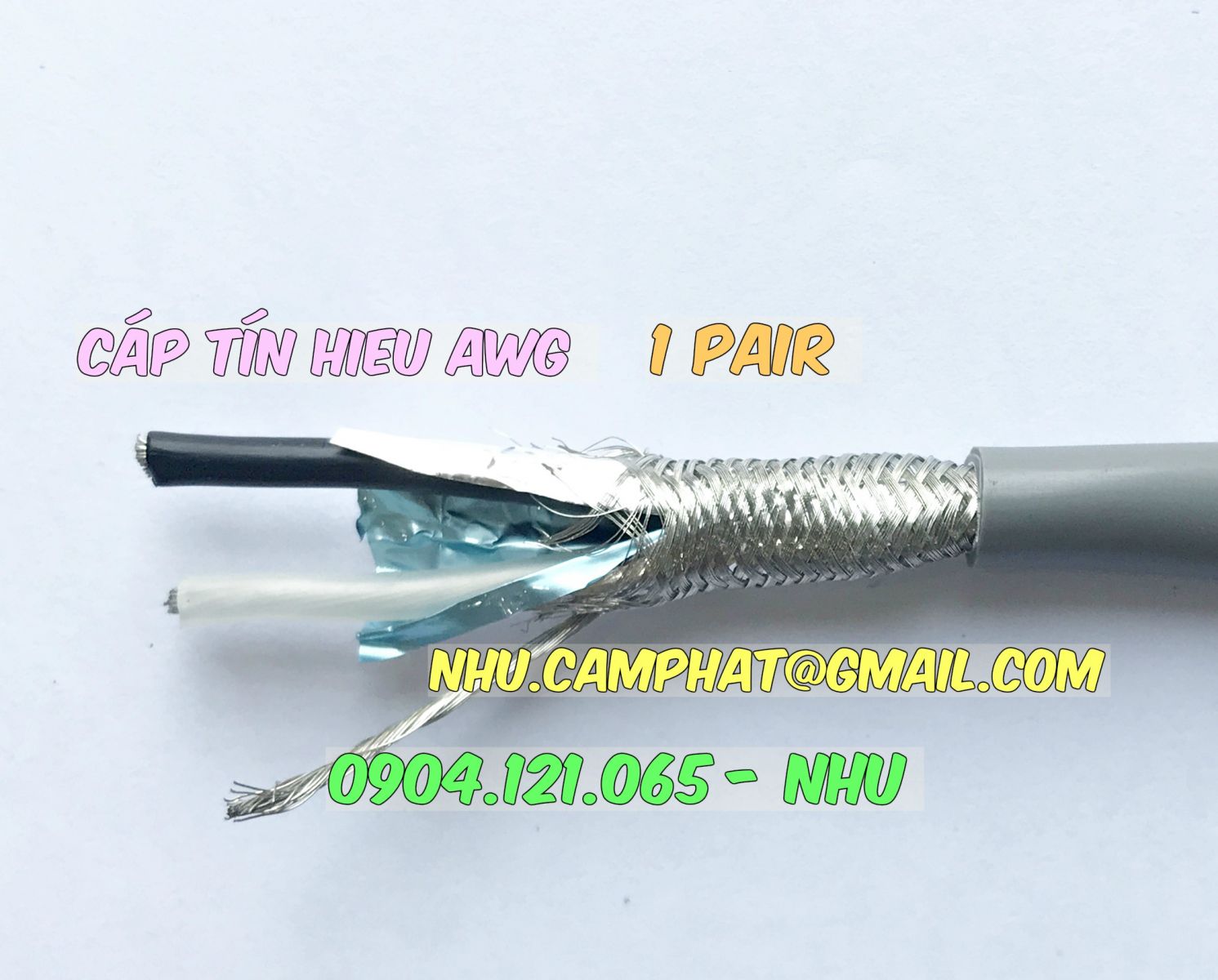 Chuyên phân phối cáp tín hiệu xoắn awg hàng nhập khẩu