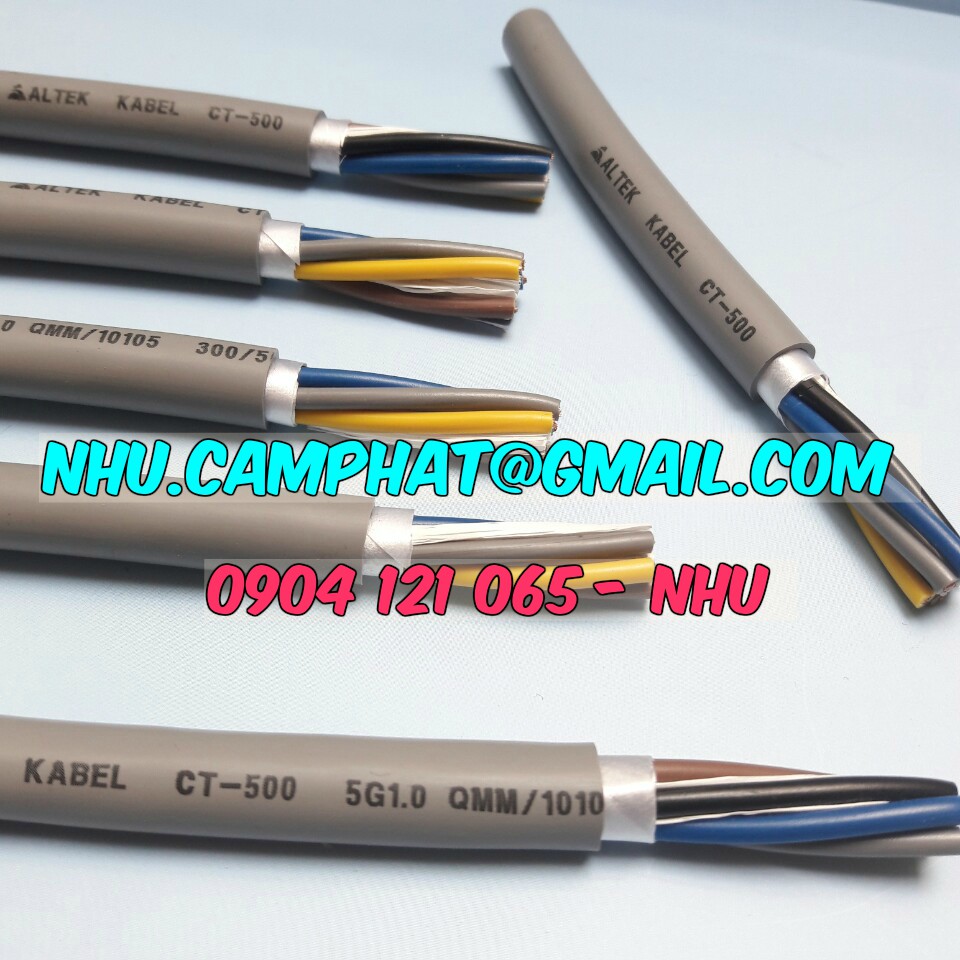 Cáp điều khiển Altek Kabel hàng tiêu chuẩn châu âu
