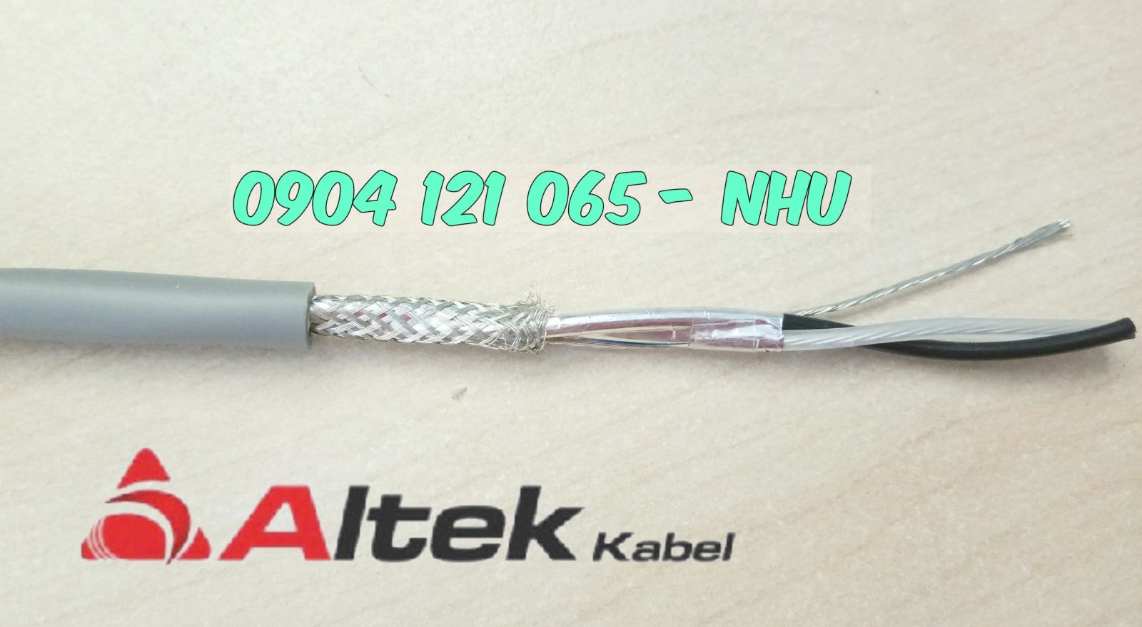 Cáp tín hiệu awg vỏ màu xám lõi đồng nguyên chất