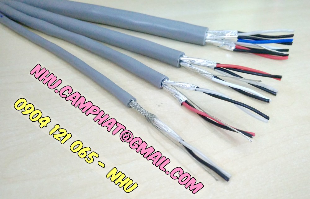 Cáp tín hiệu xoắn awg nhiều lõi hàng sẵn kho