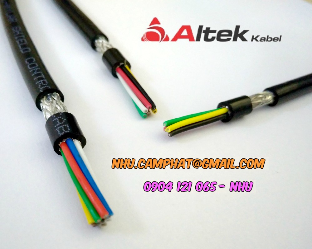 Cáp âm thanh chống nhiễu, cáp điều khiển, cáp tín hiệu