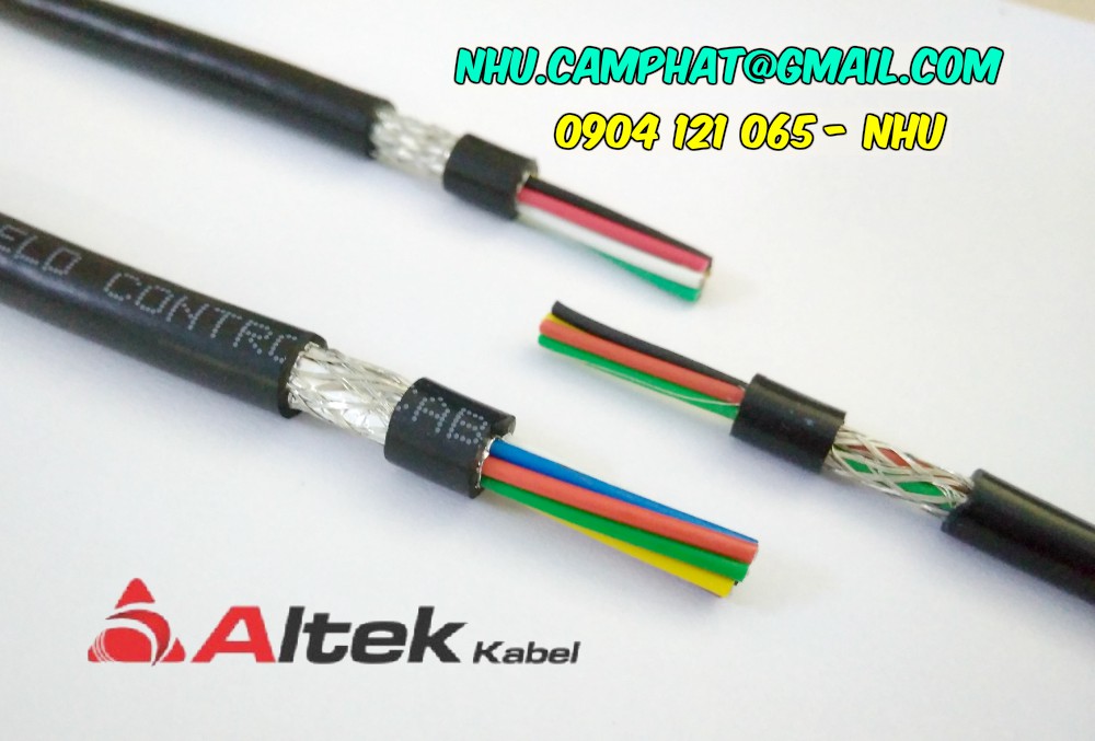 Cáp âm thanh chống nhiễu, cáp điều khiển, cáp tín hiệu