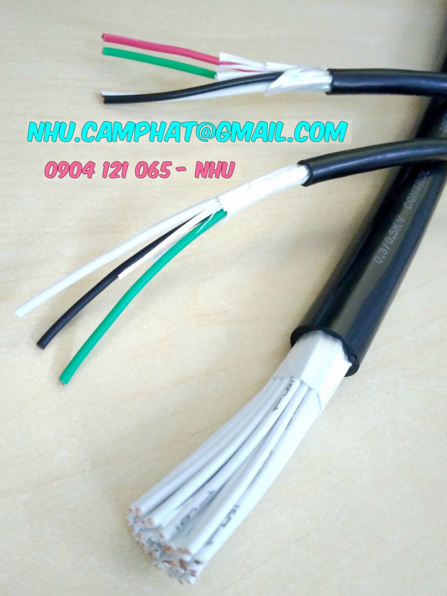 Cáp điều khiển sangjin tiêu chuẩn hàn quốc nhập khẩu