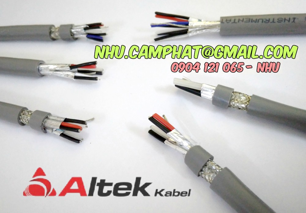 Dây cáp điều khiển, cáp tín hiệu, cáp mạng, cáp chống cháy