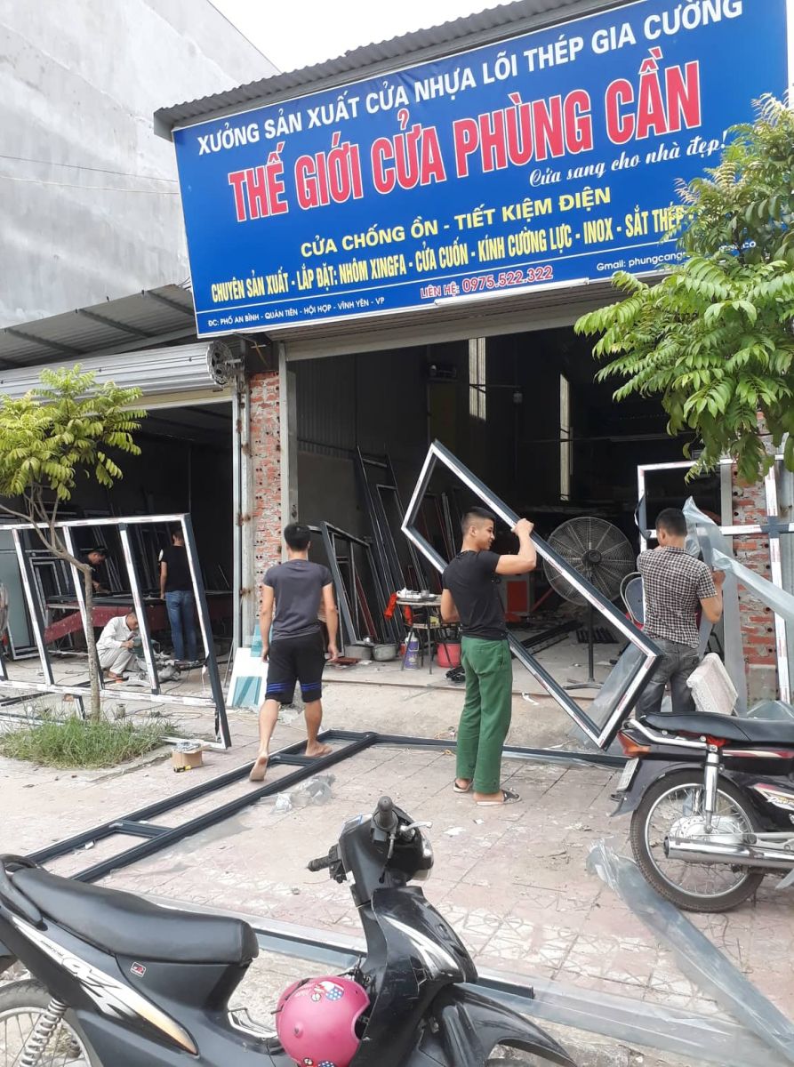 Cửa nhựa lõi thép gia cường