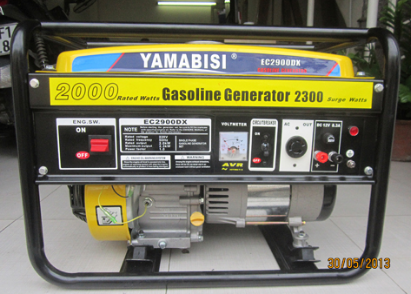 Máy phát điện chạy xăng YAMABISI - EC2900DXE - 1 pha, đề